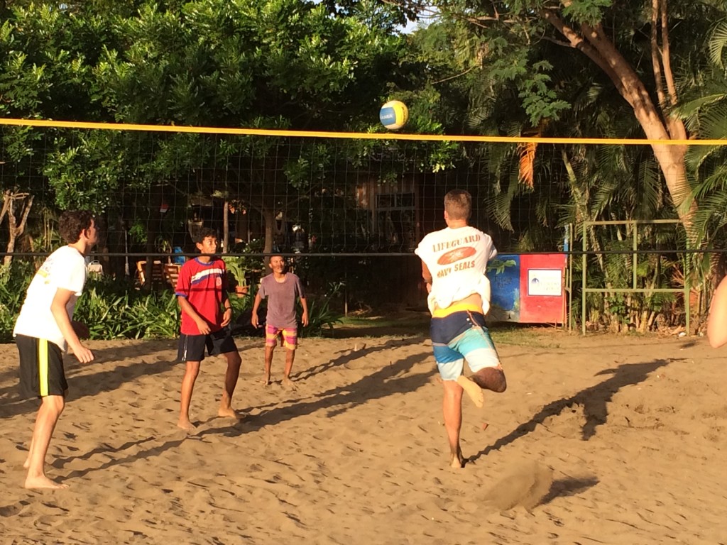 Volleyball on the beach